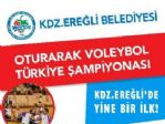 Oturarak Voleybol Türkiye Şampiyonası Ereğli’de Yapılacak