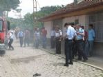 Tokat’ta Park Halindeki Otomobil Yandı