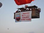 Kapadokya’da Balonlar Jandarma İçin Havalandı
