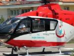 Minik İkizler İçin Ambulans Helikopter Havalandı