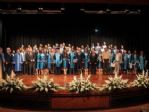Paü’de Okul Üçüncüsü, Diplomasını 16 Aylık Oğluyla Aldı
