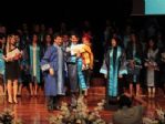 Paü’de Okul Üçüncüsü, Diplomasını 16 Aylık Oğluyla Aldı