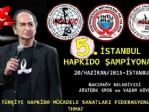 5. İstanbul Hapkido Şampiyonası Heyecanı Başlıyor