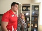 Milli Güreşçi Rıza Kayaalp Baba Ocağına Geldi