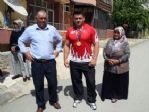 Milli Güreşçi Rıza Kayaalp Baba Ocağına Geldi