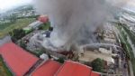 Yanan İki Fabrikada Alevler Yeniden Yükseldi