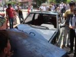 Hırsızlık Yapıp Kaçarken Otomobille Markete Girdi