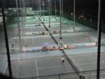 Trabzon’da İftardan Sonra Çiftler Tenis Kortunda Ter Atıyor