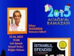 ‘istanbul Efendisi’ Aliağa’ya Geliyor