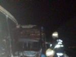 Kahramanmaraş’ta 3 Otobüs Kundaklandı