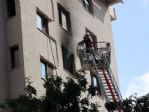 10 Katlı Apartmanda Yangın Paniği