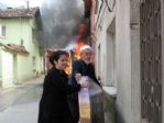 Bursa’da Seyir Halindeki Kamyonet Böyle Alev Aldı