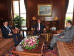 Davutoğlu Meclis Başkanı Yılmaz’ı Ziyaret Etti