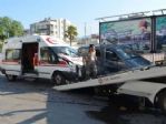 Söke’de Bu Kez Ambulans Kaza Yaptı