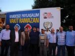İhh Afyonkarahisar Şubesi 2 Bin 500 Kişiye İftar Yemeği Dağıttı