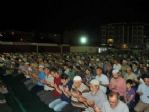 Çan Şehir Stad’ında Teravih Namazı