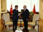 Başbakan Davutoğlu Chp Genel Merkezi’nde