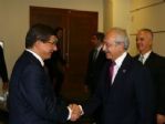 Başbakan Davutoğlu Chp Genel Merkezi’nde