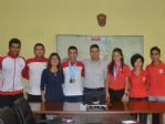 İl Spor Müdürü Ataşbak, Başarılı Atletleri Kabul Etti