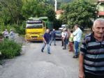Sel Mağdurları Köprüyü Trafiğe Kapattı