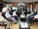 Gülüç Belediyesi’ndeki Bayramlaşmaya Yoğun İlgi