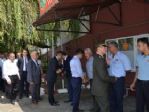 Alaplı’da Protokol Üyeleri Hastanede Hastalarla Bayramlaştı