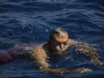 77’lik Baykal’ın 300 Metrede Deniz Keyfi
