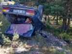 Küre’de Otomobil Takla Attı: 3 Yaralı
