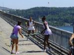 Ünlü Tenisçi 10 Yıl Sonra Boğaziçi Köprüsü’nde Raket Salladı