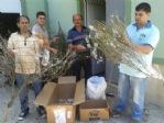 Yakakent’te İpek Böceği Yetiştiriciliği Başladı