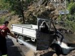 Elektrik Kontağından Çıkan Yangın Kamyoneti Kül Etti