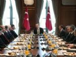 Cumhurbaşkanı Erdoğan, Tbmm Başkanı Yılmaz Ve Beraberindeki Başkanlık Divanı Üyelerini Kabul Etti
