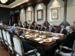 Cumhurbaşkanı Erdoğan, Tbmm Başkanı Yılmaz Ve Beraberindeki Başkanlık Divanı Üyelerini Kabul Etti