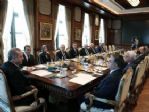 Cumhurbaşkanı Erdoğan, Tbmm Başkanı Yılmaz Ve Beraberindeki Başkanlık Divanı Üyelerini Kabul Etti
