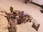 Otomobille Motosiklet Çarpıştı: 1 Yaralı