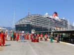 6 Yıldızlı Queen Victoria Marmaris’e Geldi