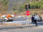 Kaza Yapan Otomobilde Çıkan Yangın Korkuttu