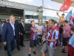Trabzonspor’a Makedonya’da Sevgi Seli