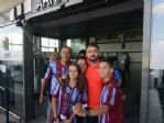 Trabzonspor’a Makedonya’da Sevgi Seli
