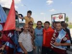 Trabzonspor’a Makedonya’da Sevgi Seli