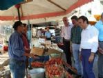 Başkan Genç’ten Pazar Ziyareti