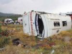 Burdur’da Midibüs Devrildi: 2 Ölü, 11 Yaralı