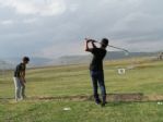 Yeni Golf Sahasında İlk Antrenman