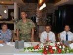 Vali Türker’den Garnizon Komutanı Tuğgeneral İrfan Can’a Veda Yemeği