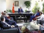 ırak İnsani Gelişim Üniversitesi’nden, Rektör Elmas’a Ziyaret