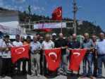 Giresun’da Dolmuşlar Türk Bayrakları İle Süslendi