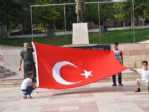 Bilecik’te Tek Kişilik Terörü Protesto Eylemi