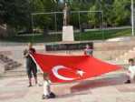 Bilecik’te Tek Kişilik Terörü Protesto Eylemi