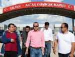 Vali Deniz, Aktaş Sınır Kapısında İncelemelerde Bulundu
