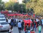 ığdır’da Teröre Tepki Ve Şehitlere Saygı Yürüyüşü